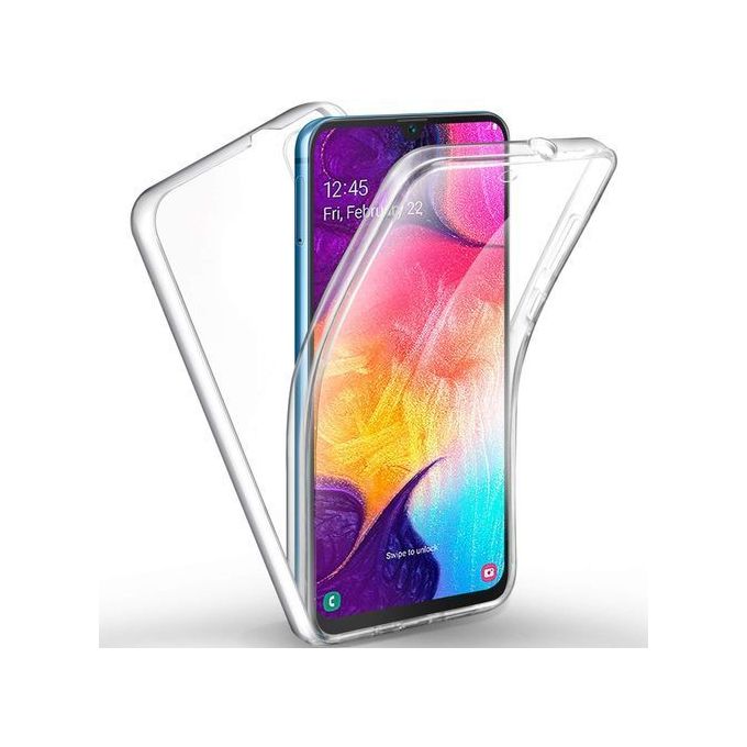 galaxy a20 a30 a50 a70 full case cover 360 degree front and back transparent cover samsung