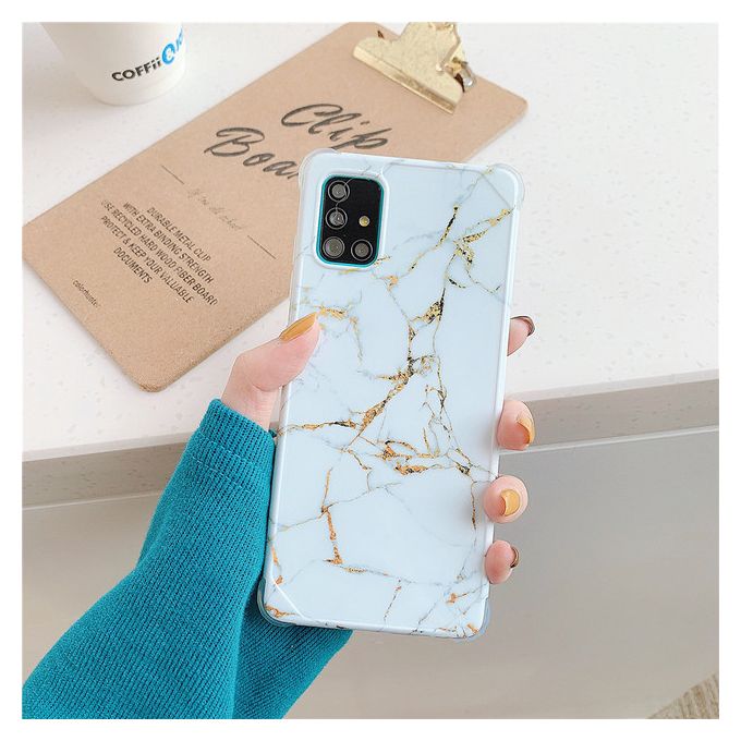 product_image_name-Generic-Luxury Marble Case For Samsung Galaxy S20 Fe Note 20 Ultra A51 A71 S10 Note 10 Plus A50 A10 A20 S21 Silicone Cover Of Blow -proof Of Blows （No.#2）-1