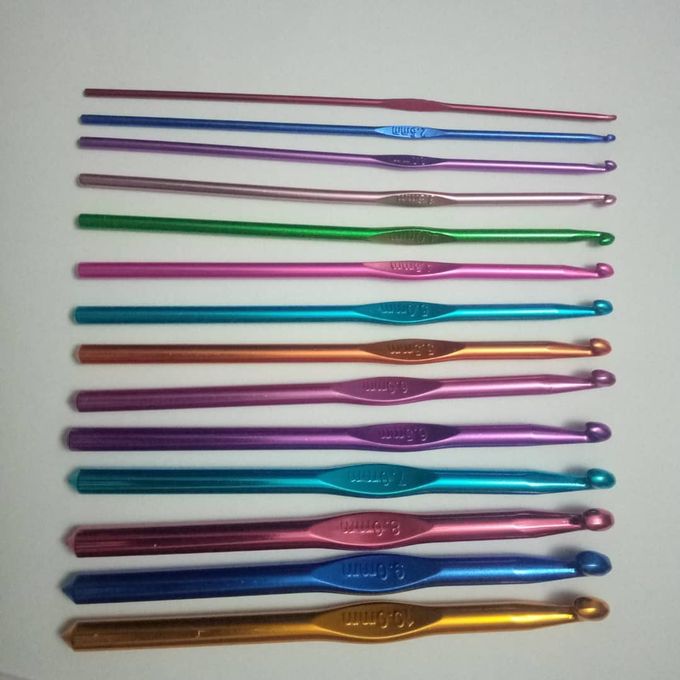 10Mm Anodised Crochet Hooks