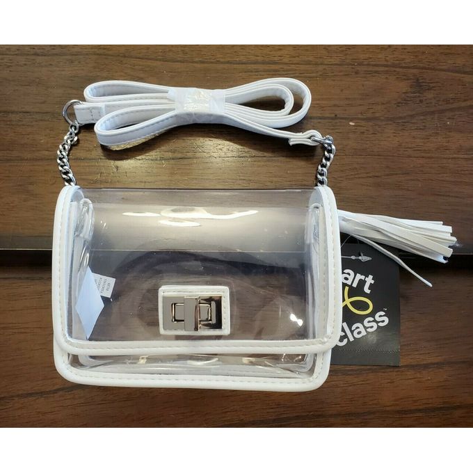 product_image_name-Art Class-CLEAR TRANSPARENT CROSSBODY PURSE BAG WITH TASSEL-1