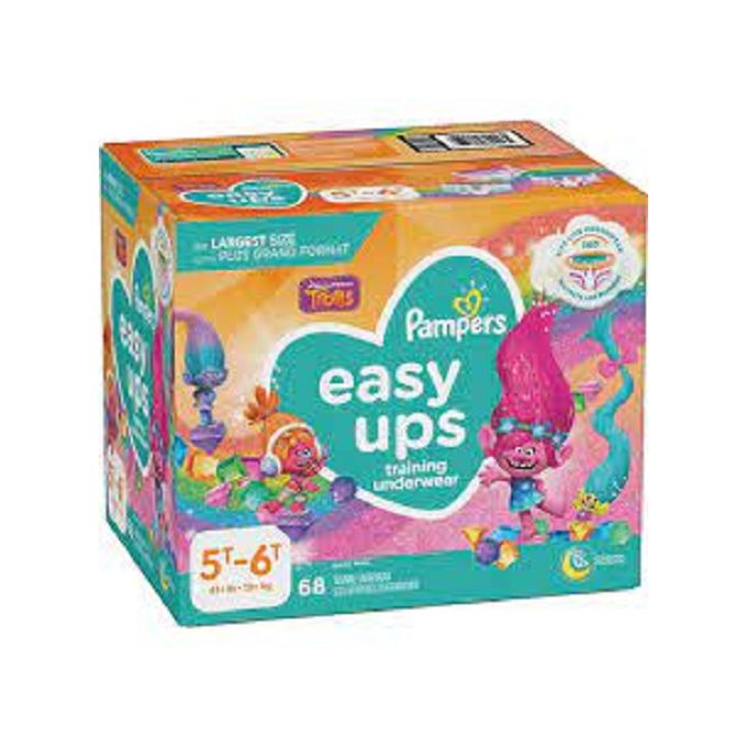 product_image_name-Pampers-Easy Ups, Pull Up 5t-6t Training Pants For Girls 68-1