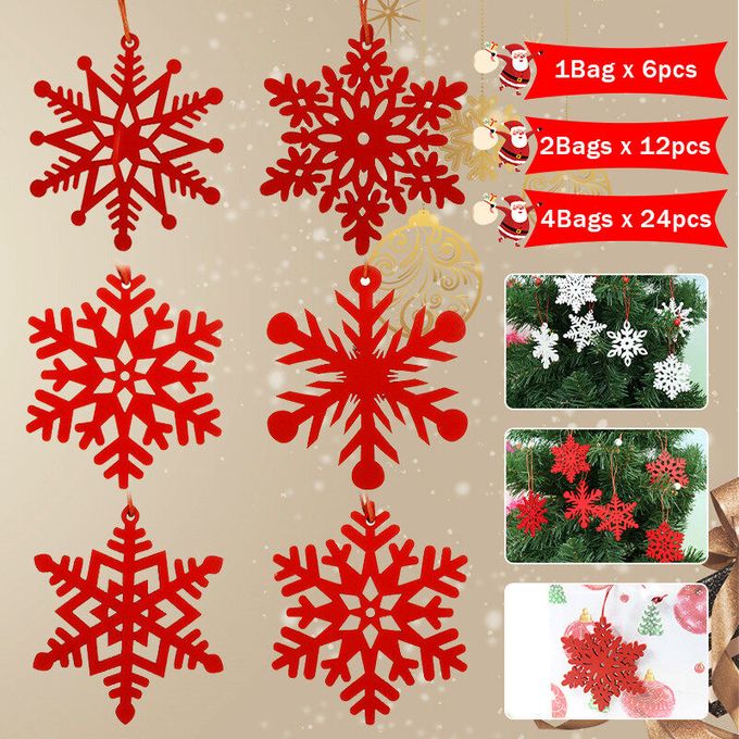 Great Choice Products Winter Christmas Craft Stickers For Kids 24Pcs  Christmas Snowflake Stickers For Kids Diy