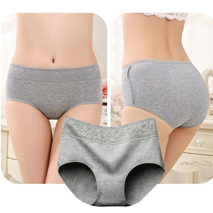 GAMIRA High Waisted Period Underwear for Women, Period Leak Proof Panties,  Breathable Plus Size Briefs (A+B+C,L) : : Fashion