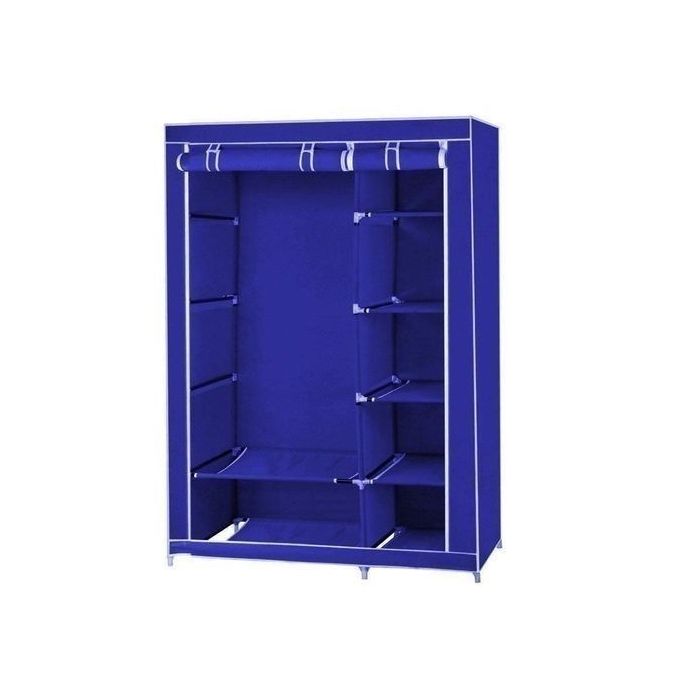 Generic Wardrobe Closet With Wheels - Blue | Jumia Nigeria