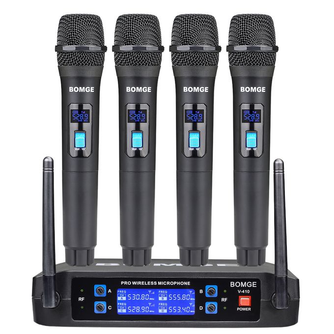 4-Channel Dynamic Wireless Microphone System