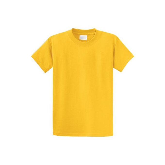 Fashion High Quality Plain Round Neck T-shirt - Yellow | Jumia Nigeria