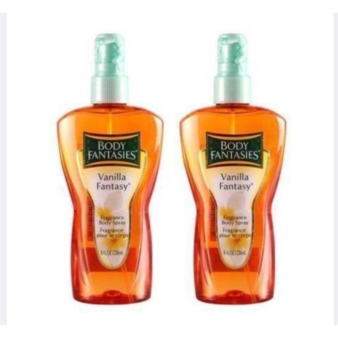 Body Fantasies Vanilla Fantasy Long Lasting Fragrance Body