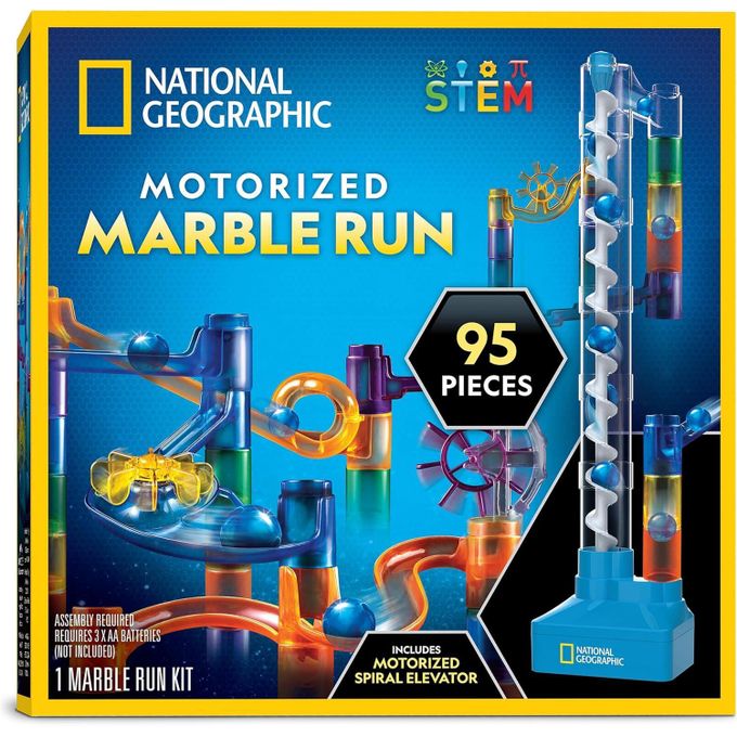 National Geographic Marble Run with Motorized Elevator