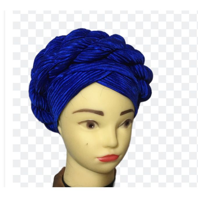 Fashion Ladies Turban Cap- Black 