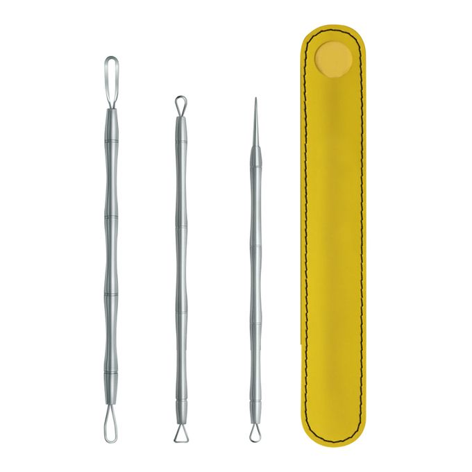 product_image_name-Generic-3x Tool For Blemish Whitehead Zit Popper For Forehead Yellow-1