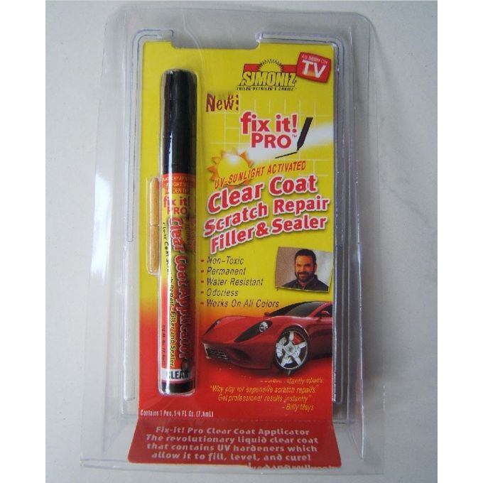 Fix It Pro - Sunlight Activated Clear Coat Scratch Repair Filler