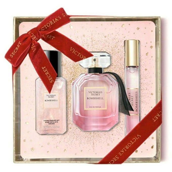 Victoria's Secret Bombshell Luxe Fragrance Set - Sakura Importados