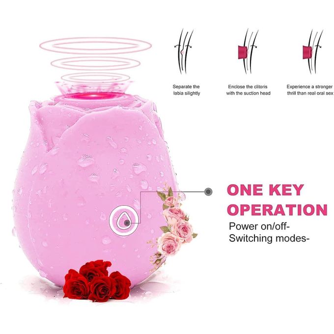 Generic Upgraded New Women Rose Toys with 7 Gears