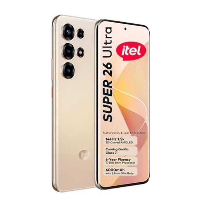 itel Super 26 Ultra S688LN 256GB ROM + 8GB RAM – Blush Pink