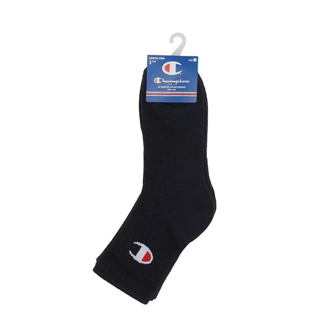 Unisex Double Dry Performance Crew Sock (6 Pack), Champion