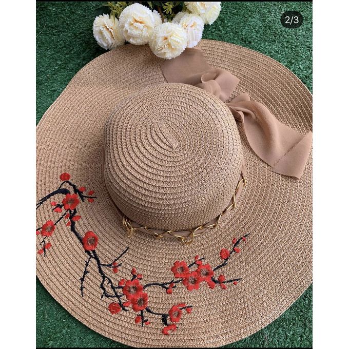 Fashion LUXURY FASHION BEACH HAT STRAW 