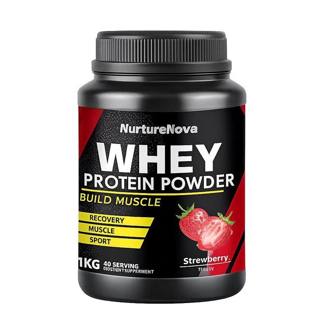 NurtureNova Whey Protein Powder Build Muscle – Stra…