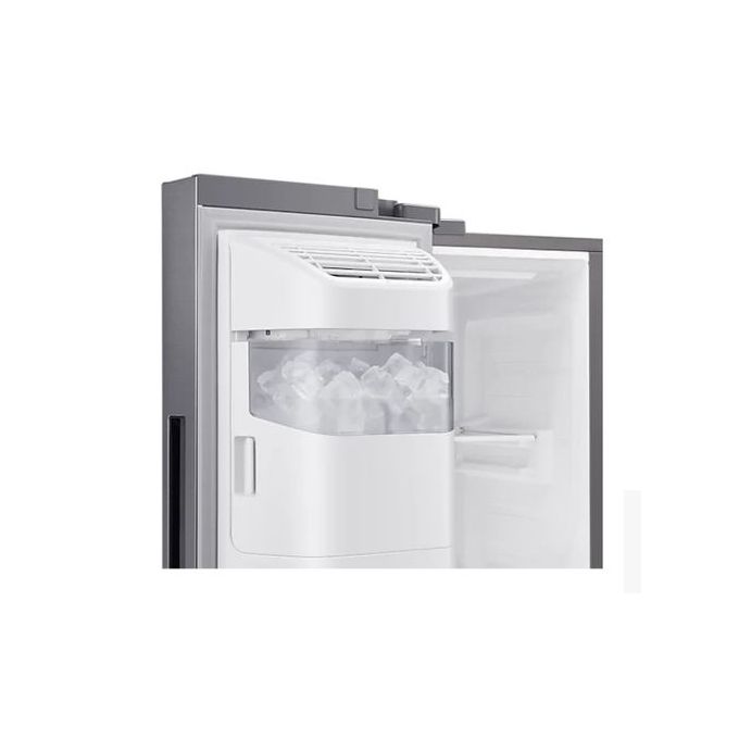 side by side refrigerator 660l gentle space max all around cooling digital inverter technology non plum water dispenser auto icemaker