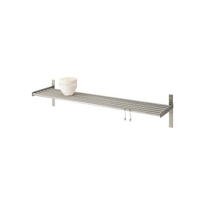 Ikea Grundtal Wall Shelf 80cm Stainless Steel Jumia Nigeria