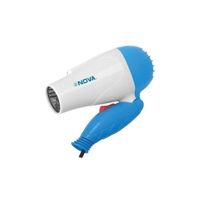 Nova 1000w Foldable Hair Dryer Blue Jumia Nigeria