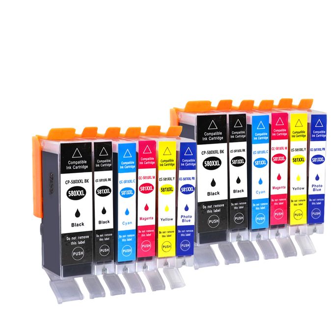  Replacement High Yield Ink Cartridge Compatible for Canon  CLI-581XXL Ink Cartridges Compatible for Canon Pixma TR7550 TR8550 TS705  TS6150 TS6251 TS6350 Printers 1 Cyan Pack : Office Products