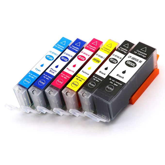 For canon 580 581 PGI-580 CLI-581 PGI580 580XL ink cartridge For canon  PIXMA TR7550 TR8550 TR 7550 TS6150 TS6151 TS 6150 printer