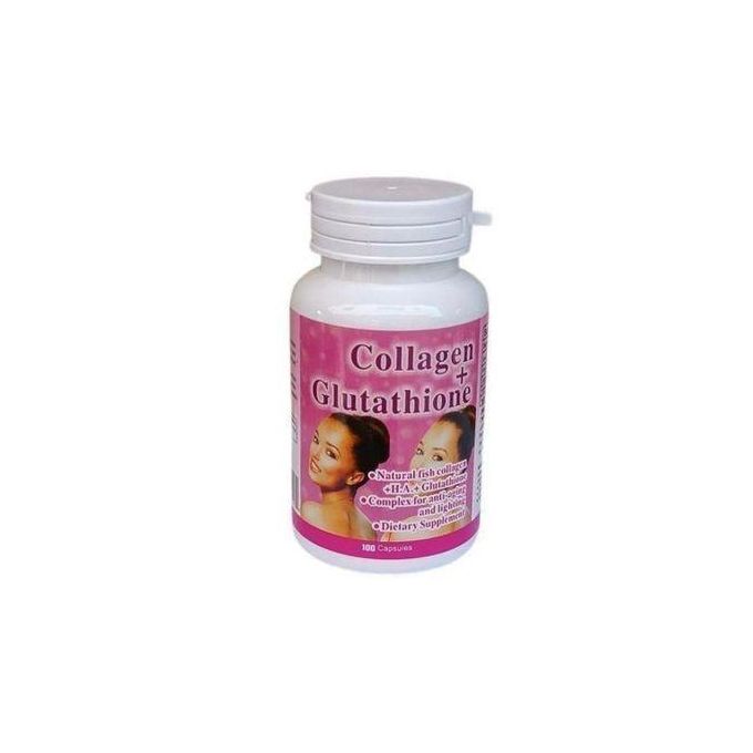 Chinaherbs Collagen Glutathione supplement capsules.