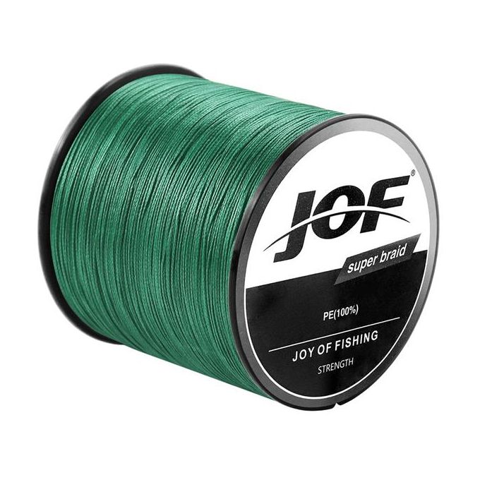 JOF PE Braided Fishing Line Pink Multifilament Fishing Cord Strong