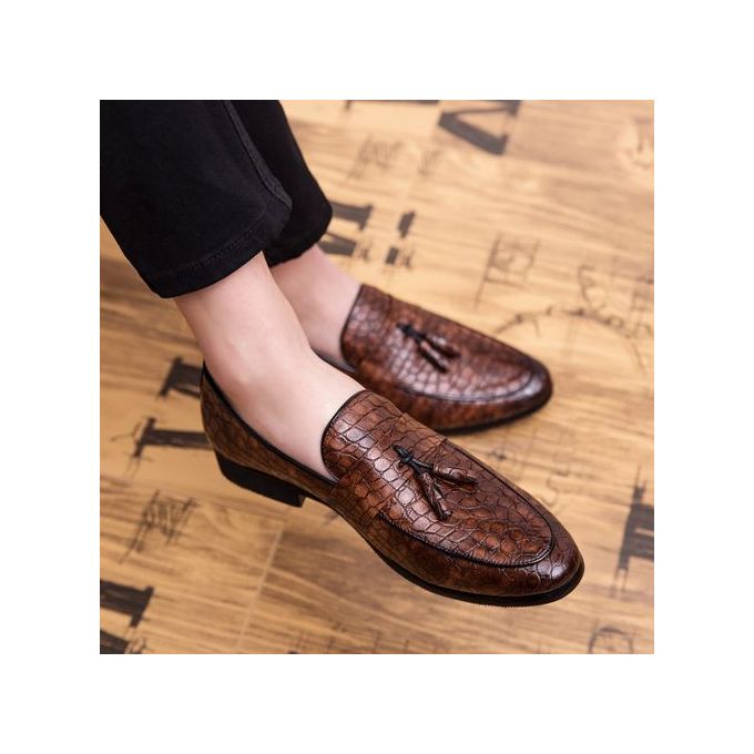 Fashion Male Shoes Plus Size 38-47 Slip 
