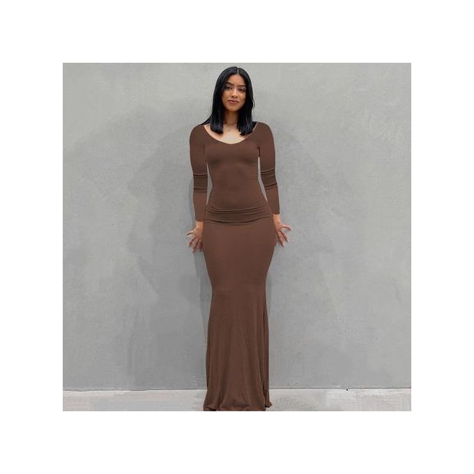 Fashion Sexy Backless Maxi Dress Skims Women Party Club Ladies Bodycon Slim  Peach Hip Elegant Suspender Long Dresses for Woman - China Party Dress and  Prom Dress price