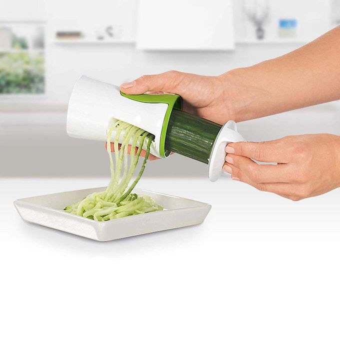 Heavy Duty Spiralizer Vegetable Slicer Vegetable Spiral Slicer Cutter Zucchini Pasta Noodle Spaghetti Maker KC0335