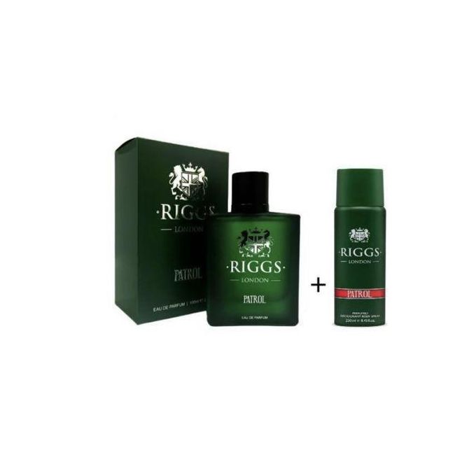 Riggs EDP + Body Spray Patrol Long Lasting Perfume -100ml