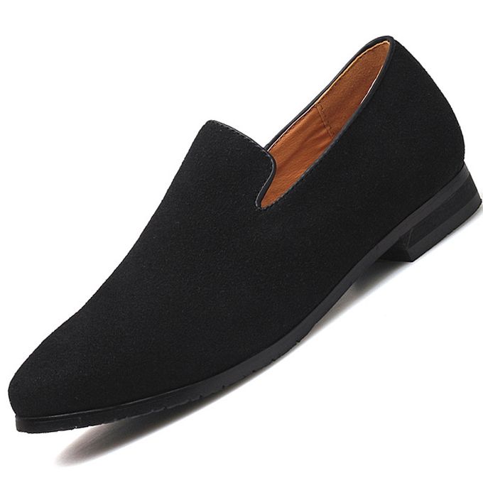 Fashion Man's Loafers Fashion Cow Suede 