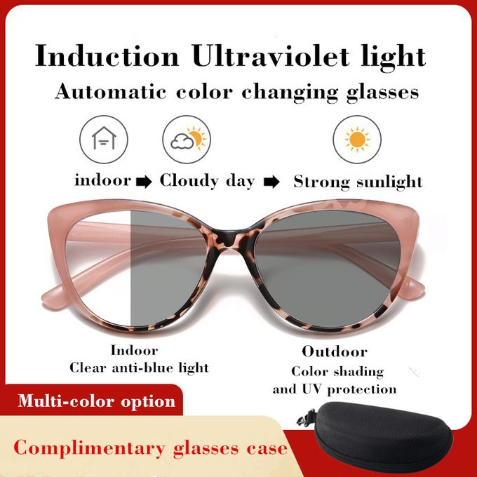 Color Changing Sunglasses Women UV Smart Auto Color Change-Taobao