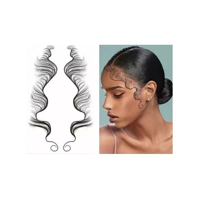 15 Styles Baby Hair Tattoo Sticker Slayed Edges Hairstyles Tattoo Edge Baby  Hair Waterproof Temporary Tattoo edges ArtificialTemporary Tattoos   AliExpress