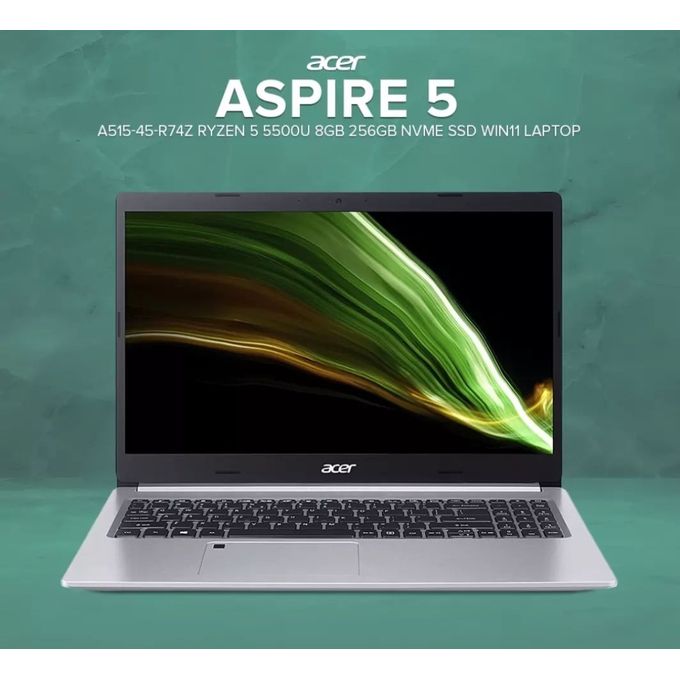 Acer Aspire 5 Slim AMD Ryzen 5, 256gb Ssd 8gb Ram, Backlit