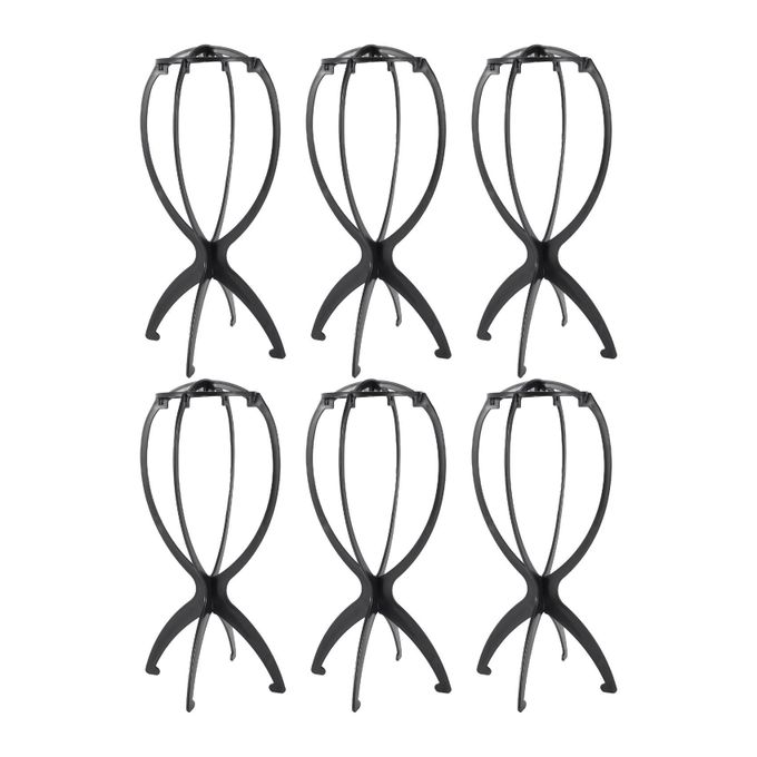 6Pcs Wig Holder Stand wig Wig Display support Wig Stand for Multiple Wigs  Wig