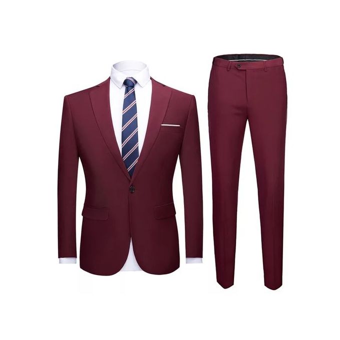 Fashion Men's Turkey Suit - Wine Red Color | Jumia Nigeria