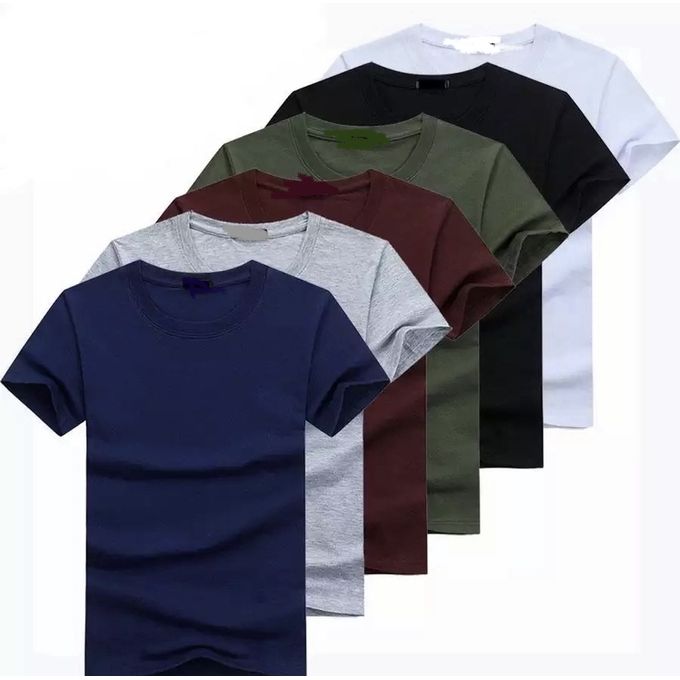 1 UNISEX PLAIN ROUND NECK POLO 