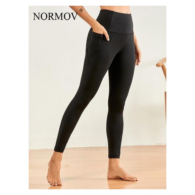 NORMOV Yoga Pants Women High Waist Leggings Sport Women Fitness