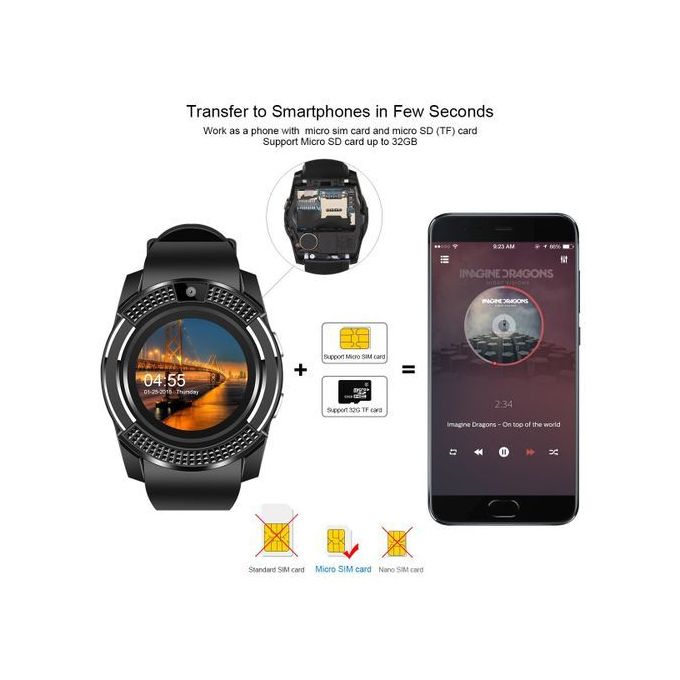 Life like sale v8 smart watch