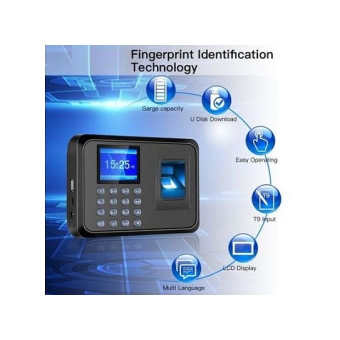 Generic Standalone Fingerprint Time Attendance Clock Machine