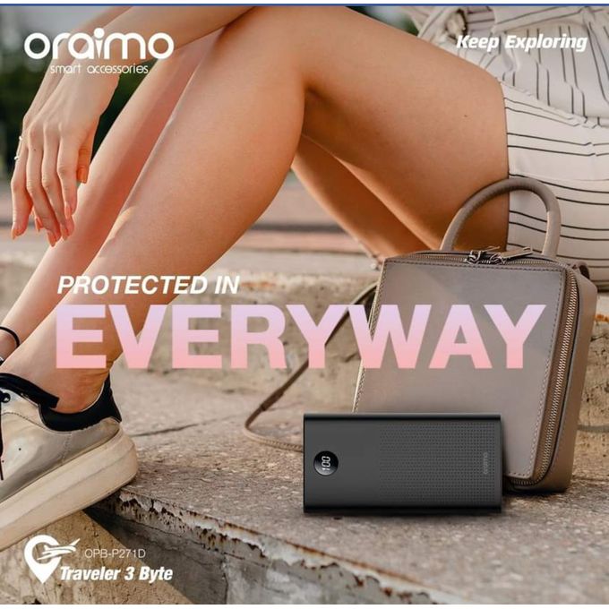 Oraimo 27000mah Powerbank (opb-p271d) Traveler 3 Byte