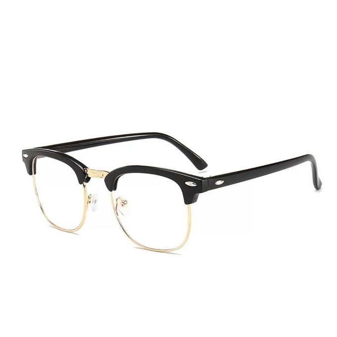 Cute Unisex Anti Blue Light Glasses For Screens-Black