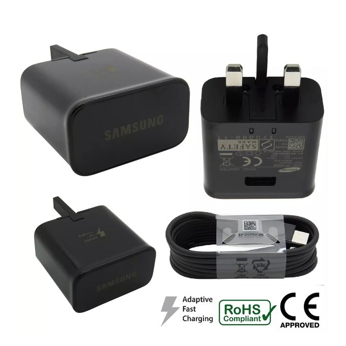 Samsung Galaxy S8 S9 Fast Charge With Fast Adaptive Charger – Black | Jumia  Nigeria