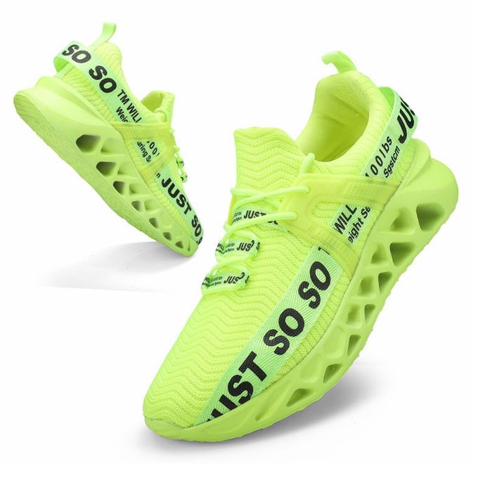 product_image_name-Fashion-Men's Mesh Breathable Running Shoes -Green-1