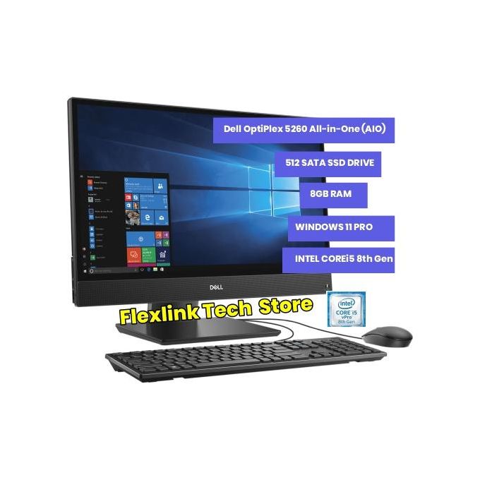 DELL OptiPlex 5260 Intel i5, 8th Gen 21.5