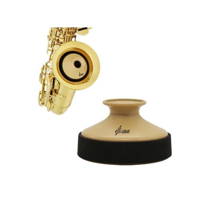 Sourdine Pour Saxophone Alto - Réducteur De Bruit Léger En ABS, 27 G, Pour Pratique Silencieuse à La Maison
