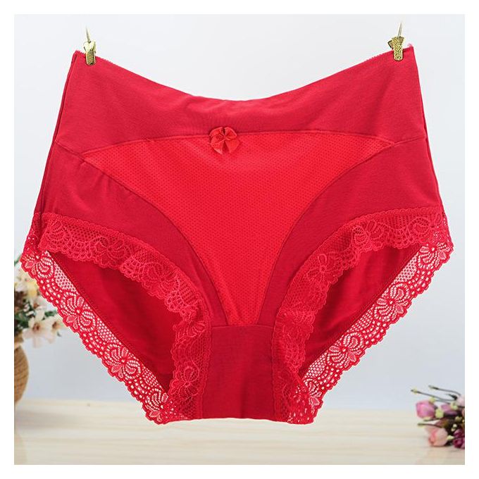 Yavo Soso High Quality Lingeries Briefs Women Breathable Underwear 16  Colors Plus Size 6xl Lace Modal Big Size Women's Panties