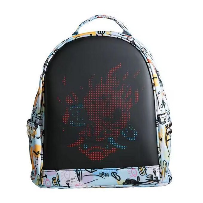 Loy Bags Programmable Screen Led Light Backpack Advertising Display ...